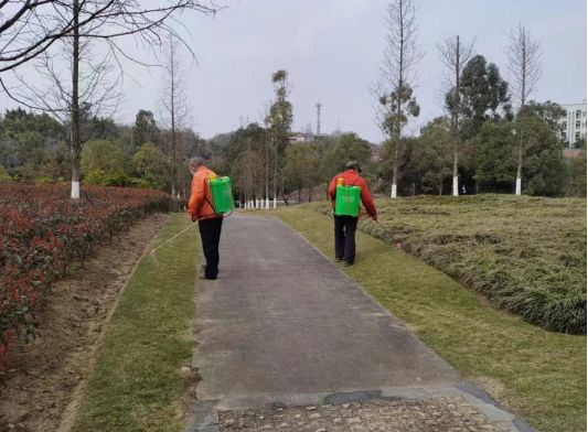 春伊始綠護忙 公園公司搶抓綠化養護好時機